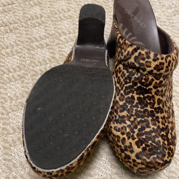 Dansko Leopard Clogs - Picture 3 of 3
